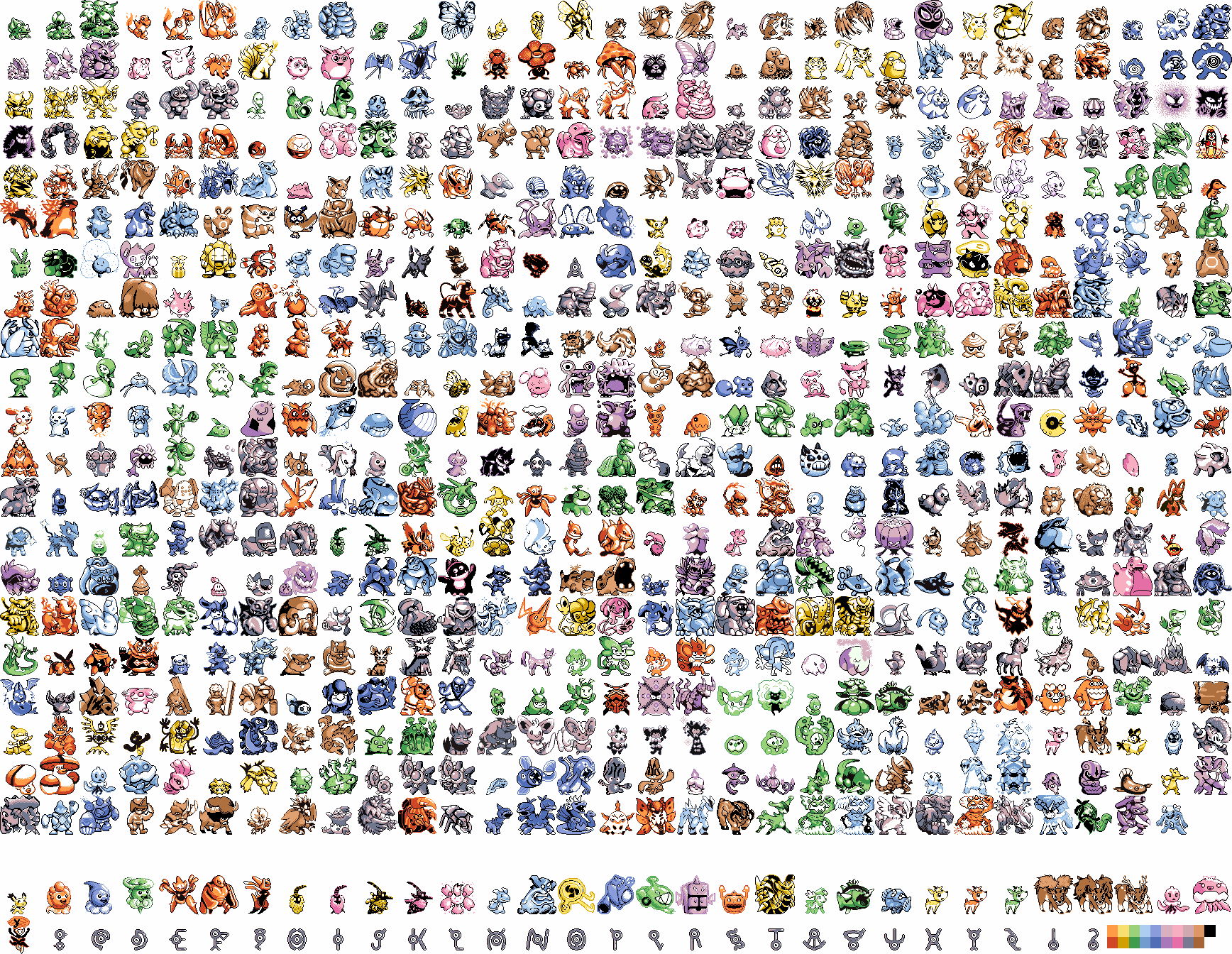 649 PRINTABLE Pokemon Checklist (I-V) by firesquiiids on DeviantArt